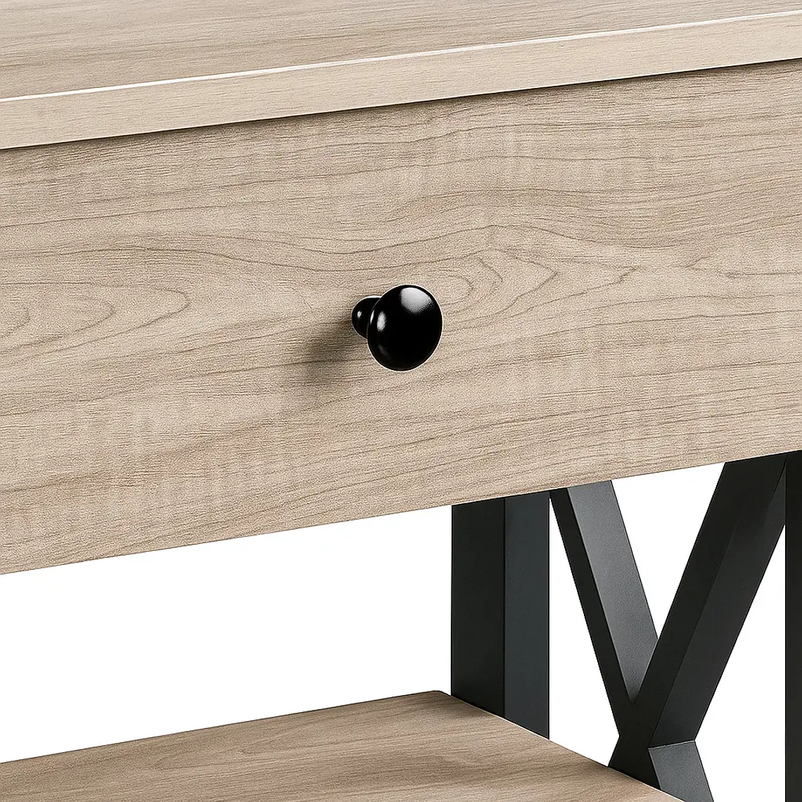 Arrimo con Cajón y 2 Estantes de Almacenaje 3