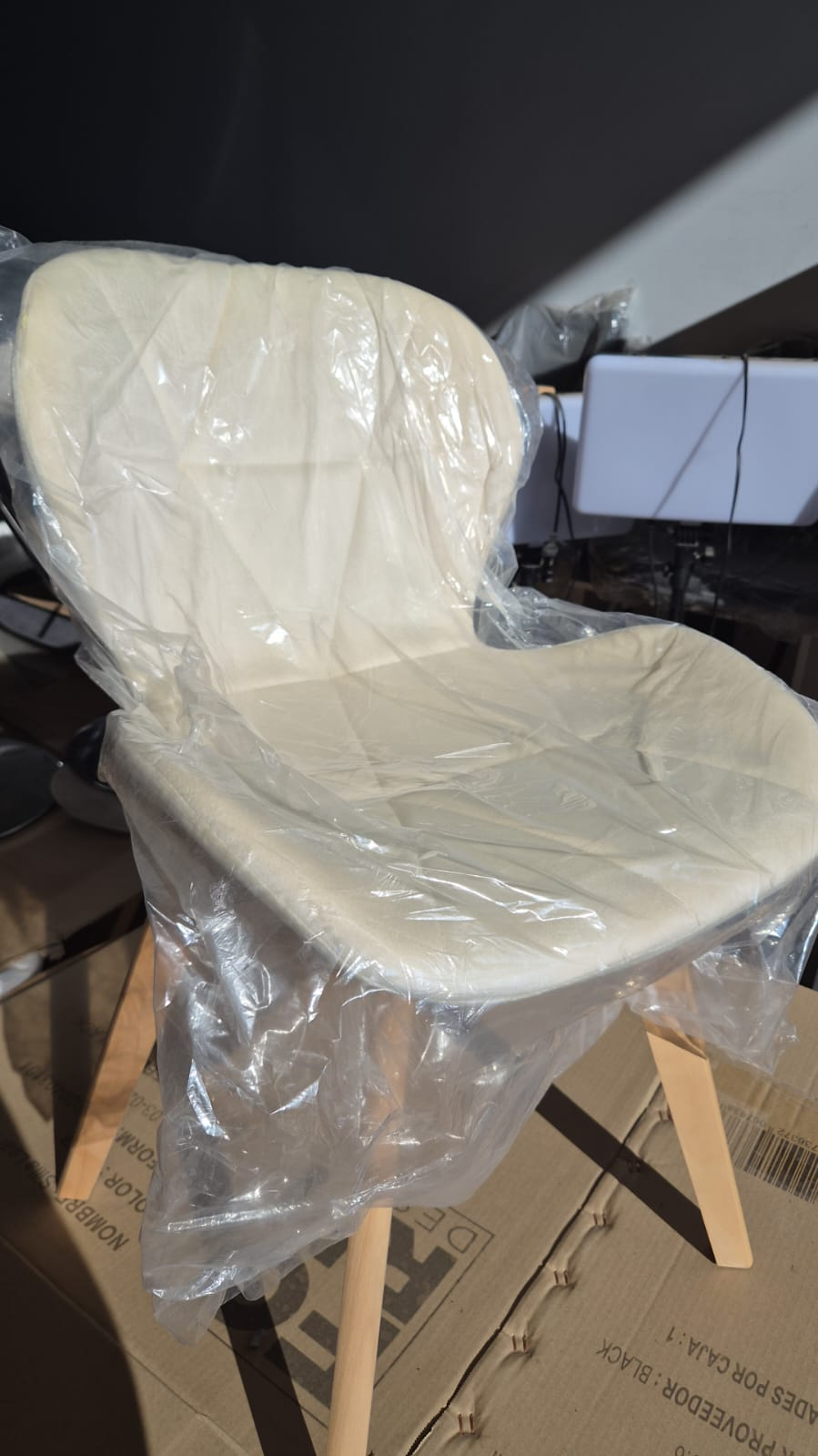 2da Seleccion.- Silla Mariposa Velvet Beige
