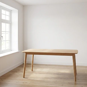 Mesa Vema Madera Haya Rectangular  140x80cm