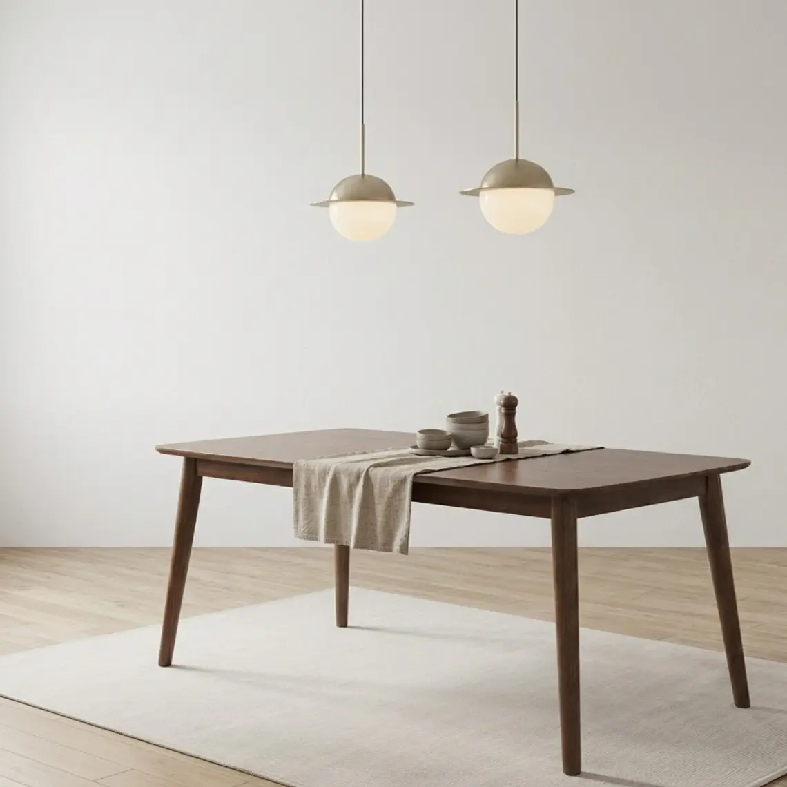 Mesa Vema Madera Haya Rectangular  140x80cm 7