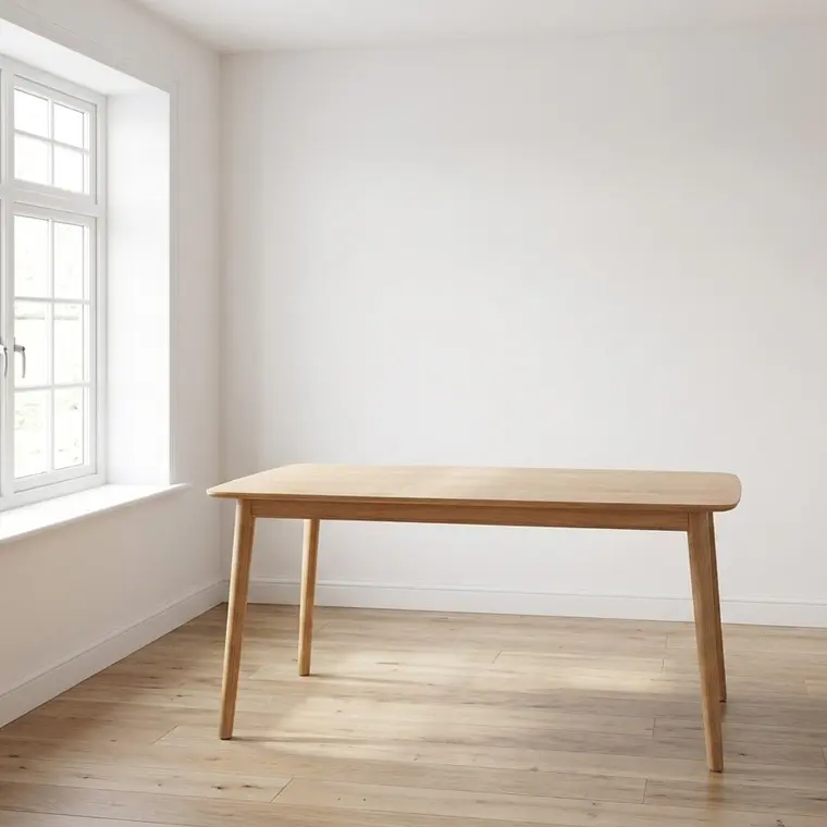 Mesa Vema Madera Haya Rectangular  160x80cm 1