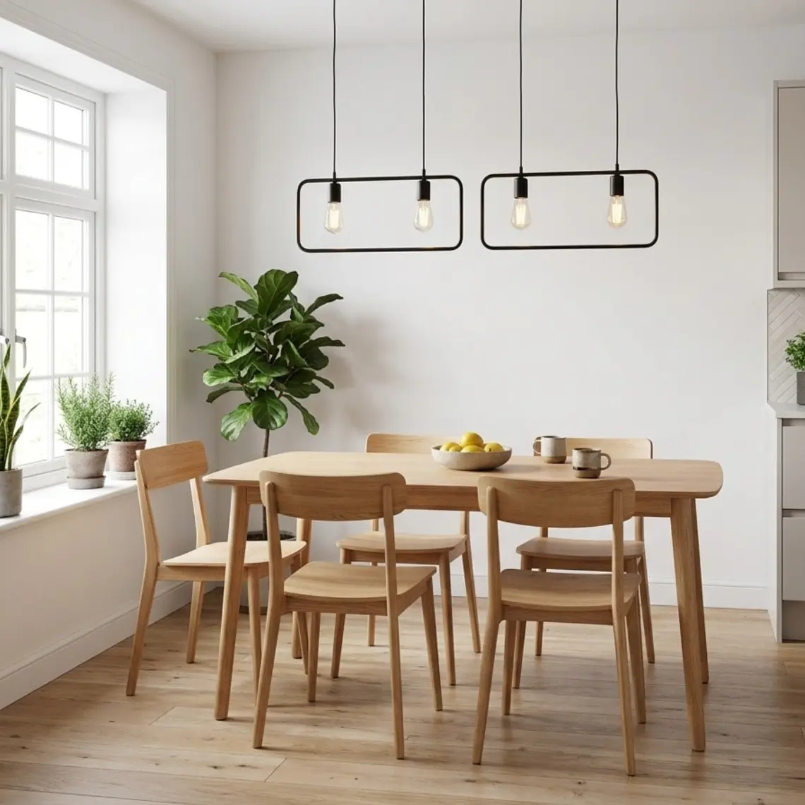 Mesa Vema Madera Haya Rectangular  160x80cm 3