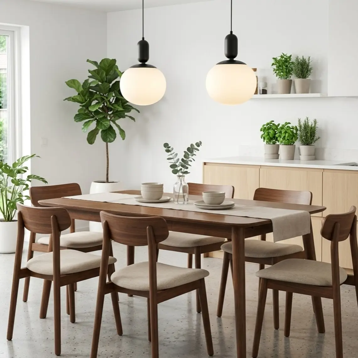 Mesa Vema Madera Haya Rectangular  160x80cm 10