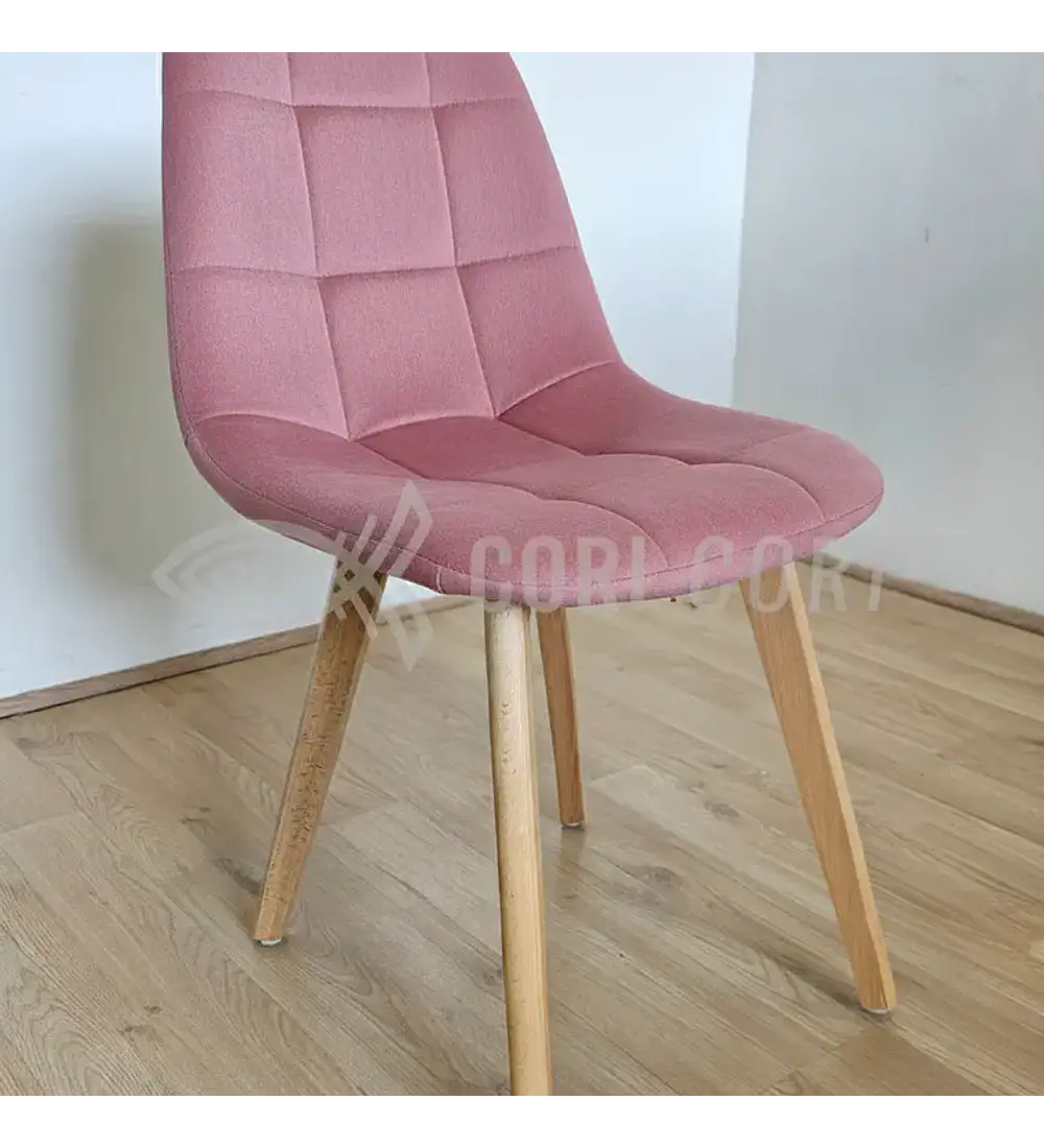 2da Seleccion.- Silla Capitonné Velvet Rosa