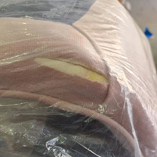 2da Seleccion.- Silla Capitonné Velvet Rosa