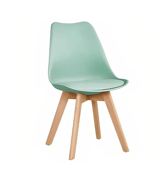 2da Seleccion.- Silla de Comedor Tulip Menta