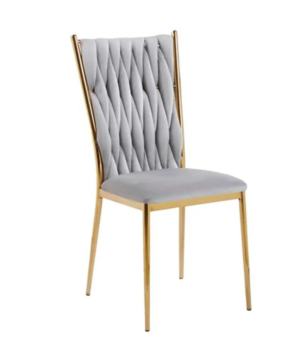 Silla King Velvet Gold