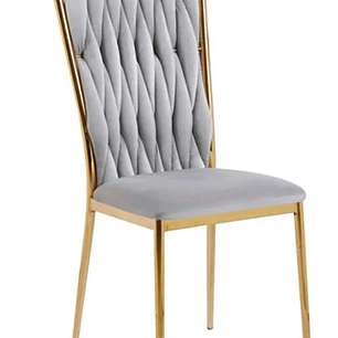 Silla King Velvet Gold
