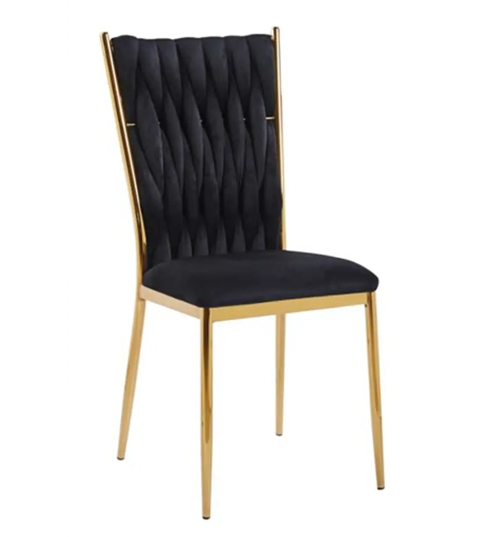Silla King Velvet Gold