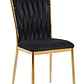 Silla King Velvet Gold - Miniatura 6