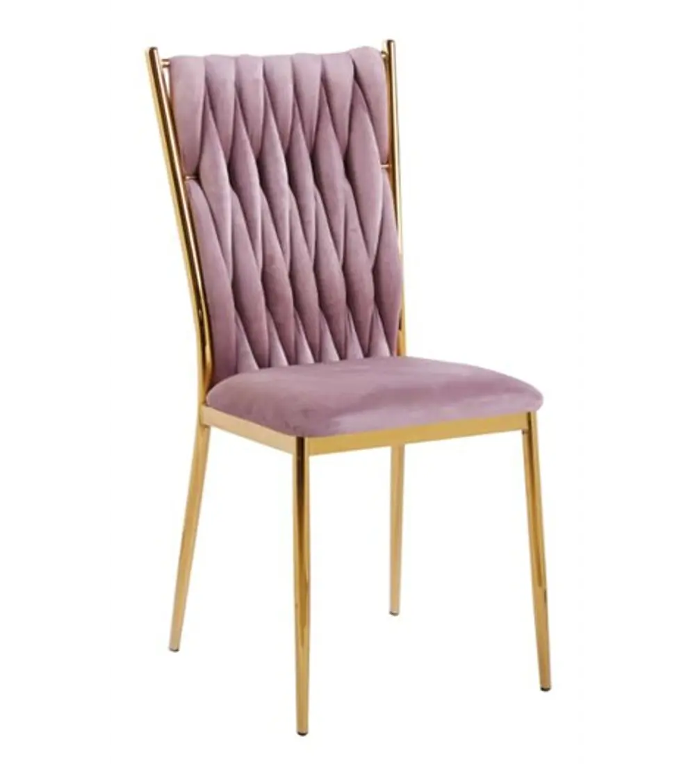 Silla King Velvet Gold