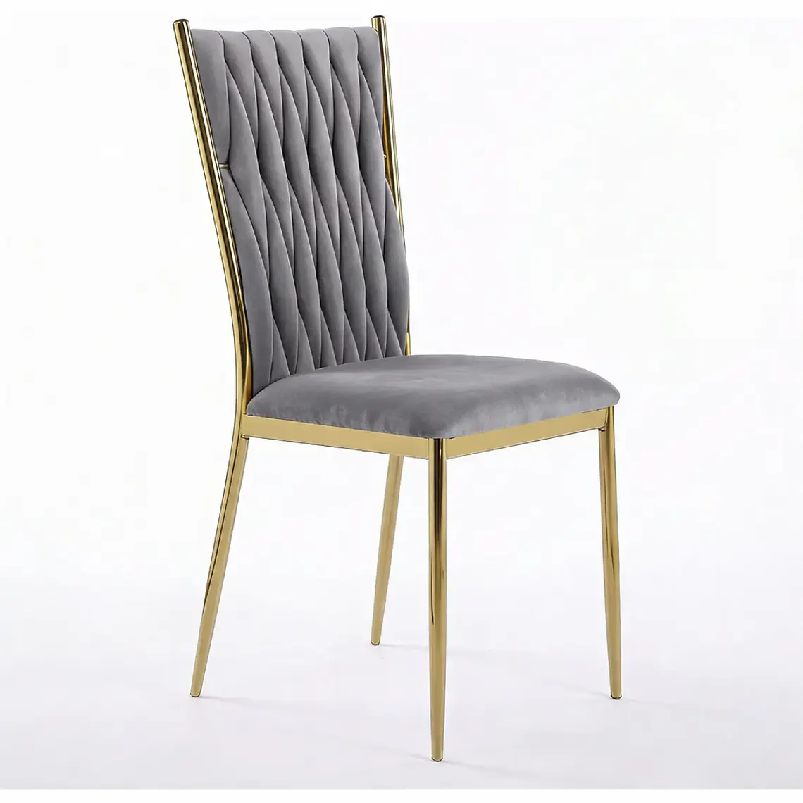 Silla King Velvet Gold 1