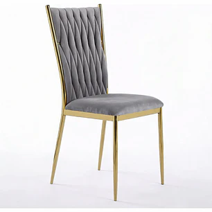 Silla King Velvet Gold