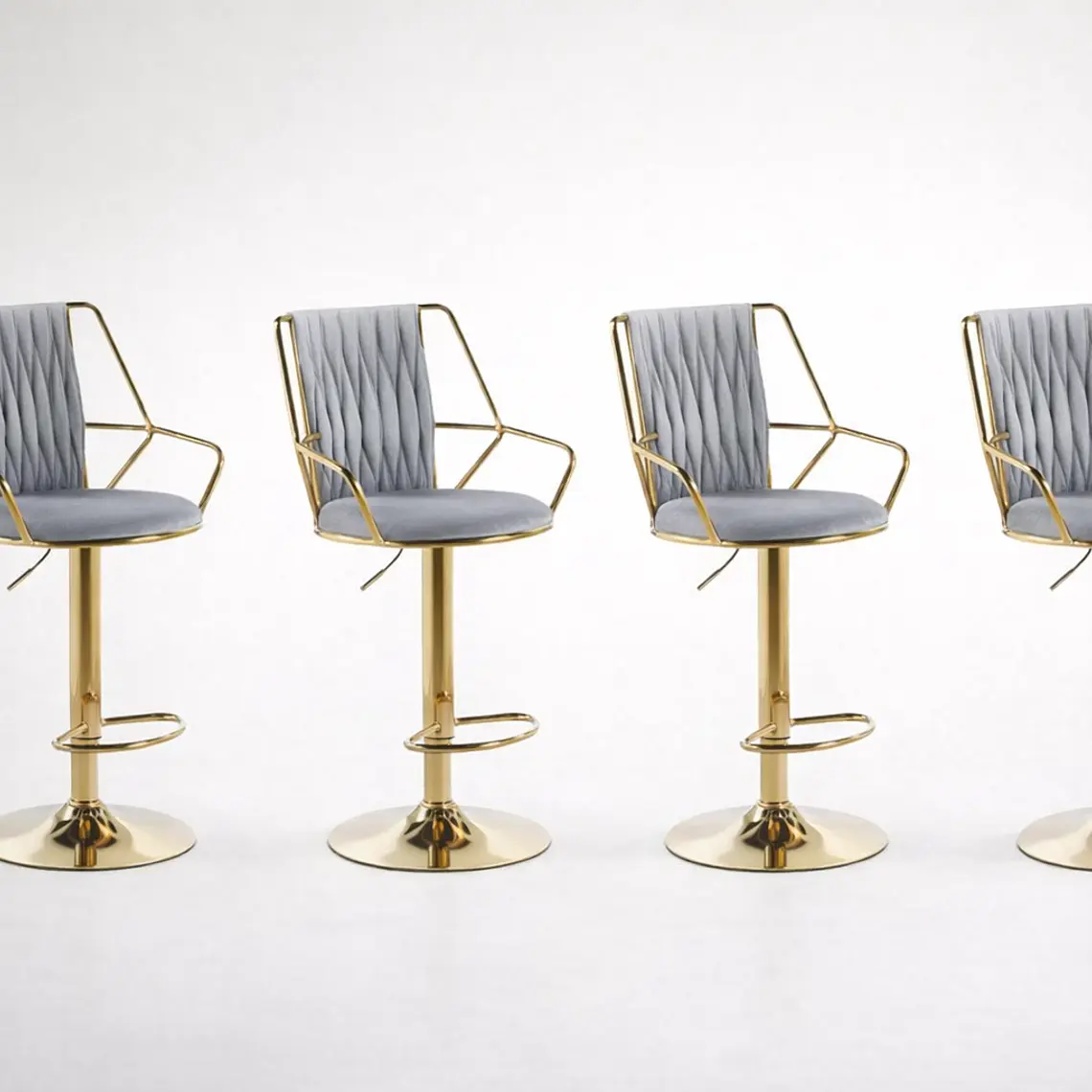 Pack 4 Taburetes Bar Sing 15