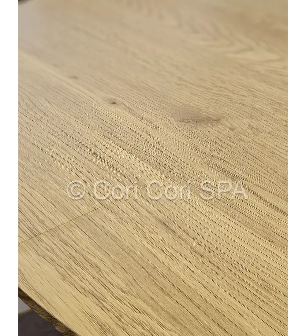 Comedor Mesa Aura Wood 120cms + 4 Sillas Mariposa Lino