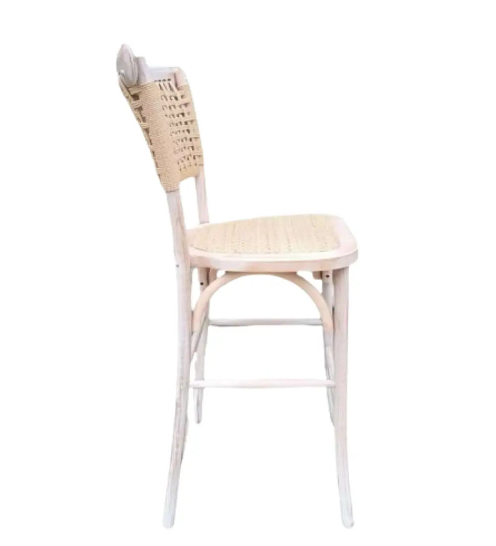 Taburete Bar Crossback Yute