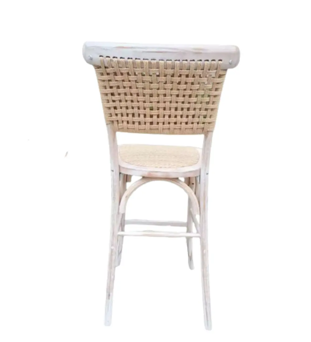 Taburete Bar Crossback Yute