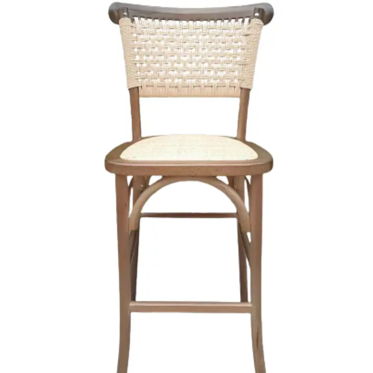 Taburete Bar Crossback Yute 4