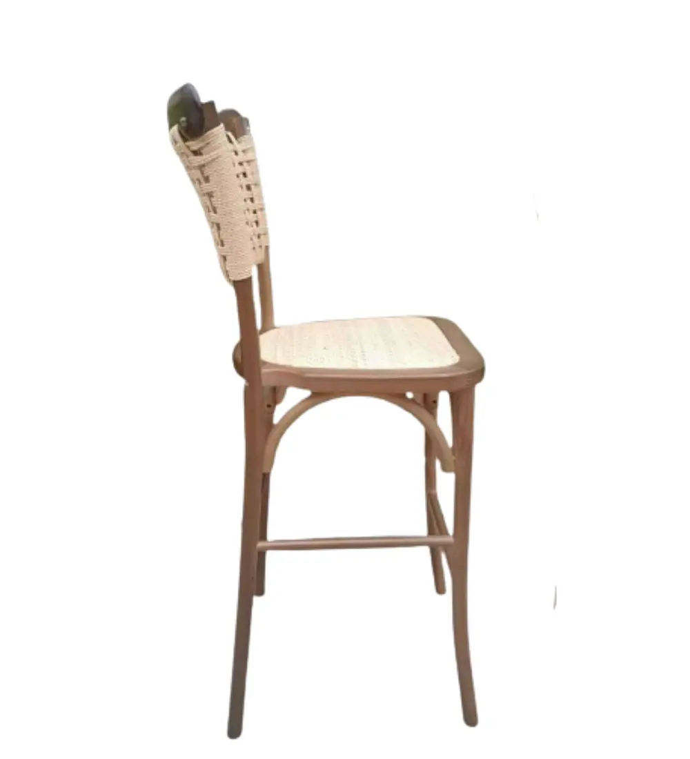Taburete Bar Crossback Yute