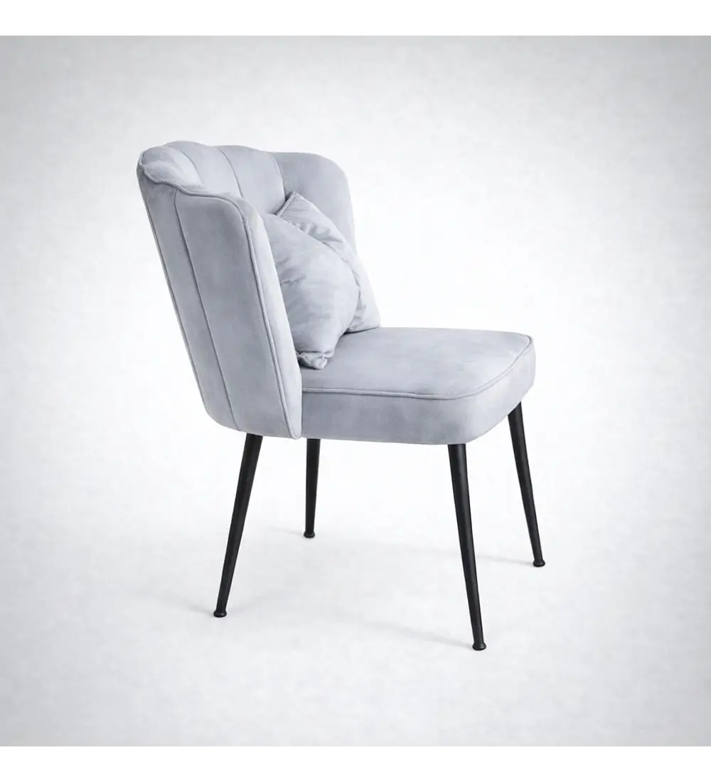 Sitial Corona Velvet Black