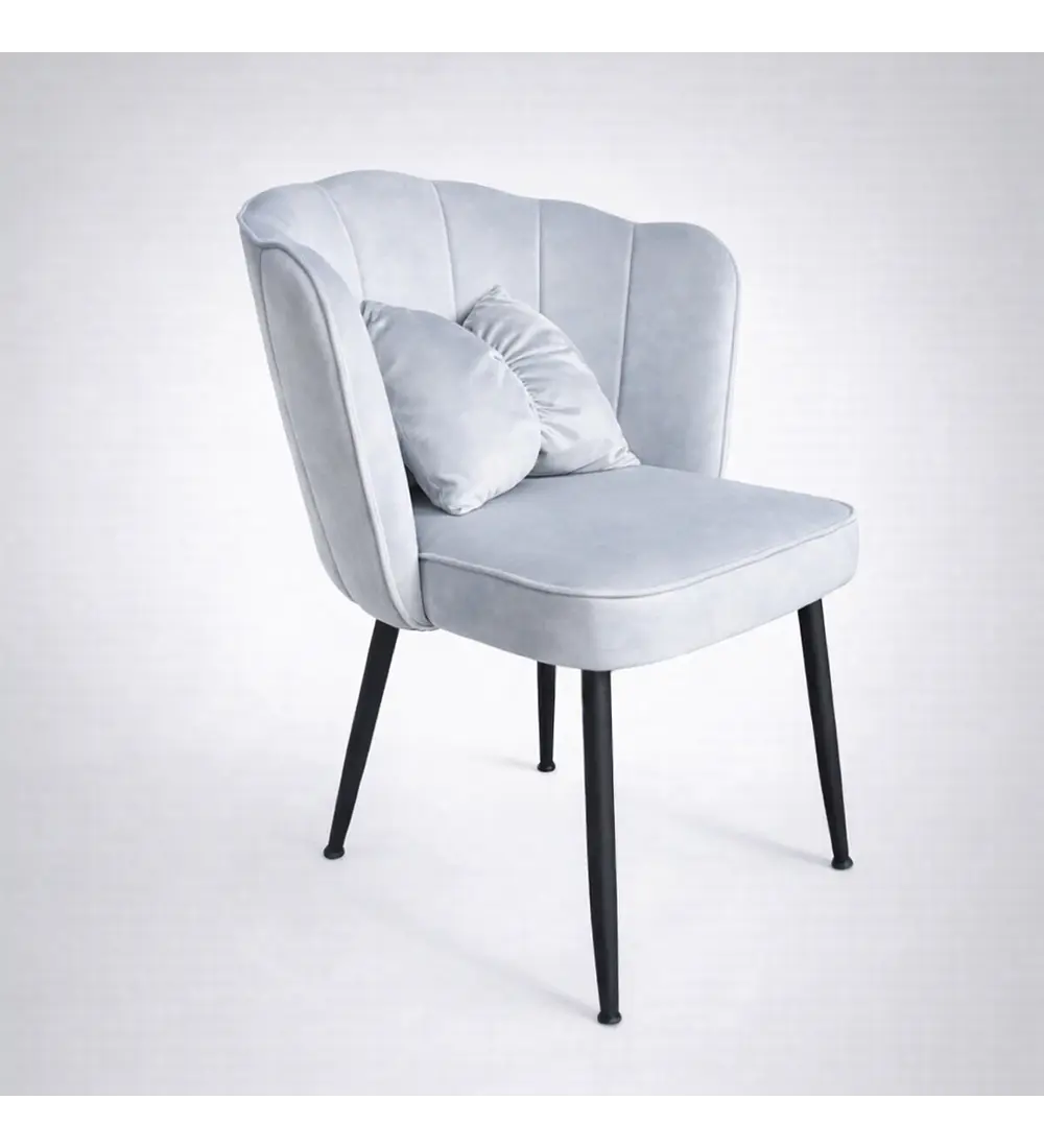 Sitial Corona Velvet Black