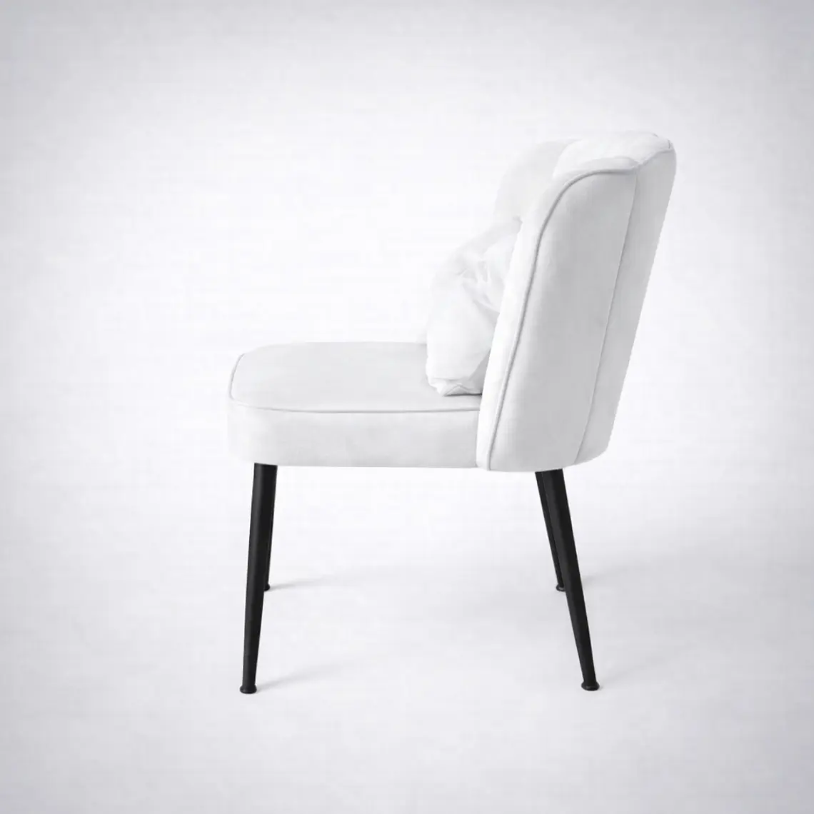 Sitial Corona Velvet Black 12