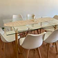 Mesa Crox 160 x 90cms + 4 Sillas Tulip - Miniatura 7