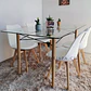 Mesa Crox 160 x 90cms + 4 Sillas Tulip - Miniatura 1
