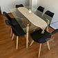  Mesa Crox 160 x 90cms +  6 Sillas Tulip - Miniatura 9
