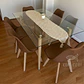 Mesa Crox 160 x 90cms +  6 Sillas Tulip - Miniatura 14