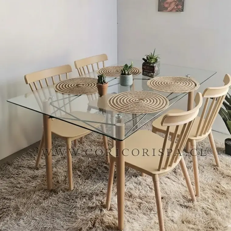 Mesa Crox 160 x 90cms + 4 Sillas Windsor 8