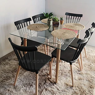 Mesa Crox 160 x 90cms +  6 Sillas Windsor