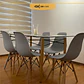 Mesa Crox 160x 90cms + 6 Sillas Eames - Miniatura 8
