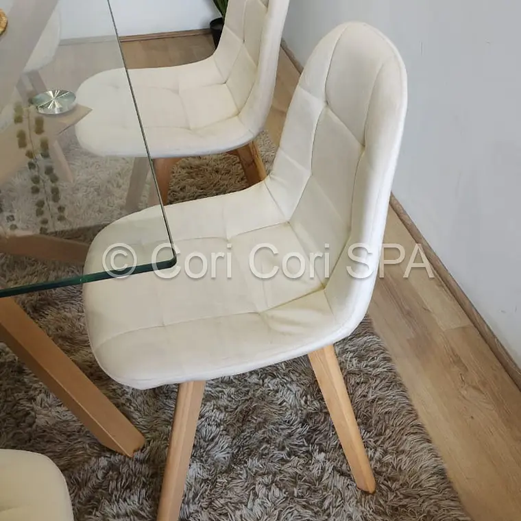 2da Seleccion.- Silla Capitonné  Velvet 5