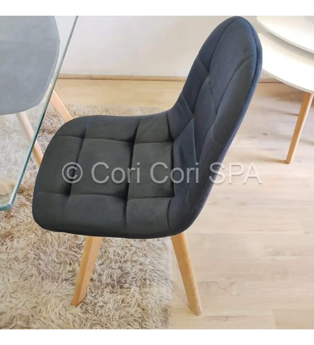 2da Seleccion.- Silla Capitonné  Velvet