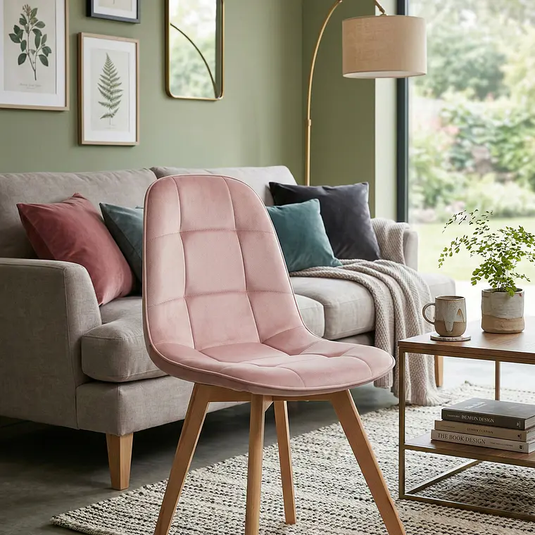 2da Seleccion.- Silla Capitonné  Velvet 13