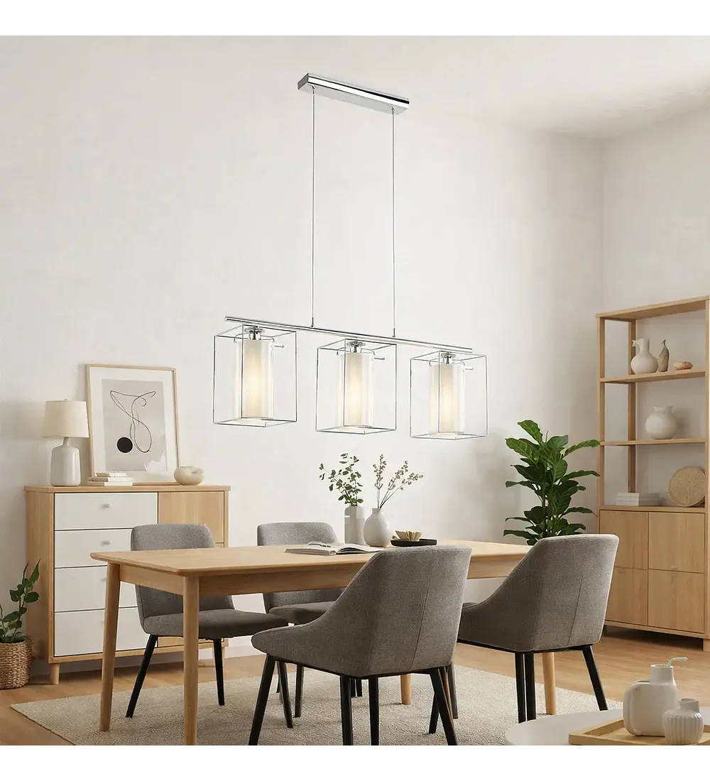 Lampara de Colgar Loncino 3 Luces