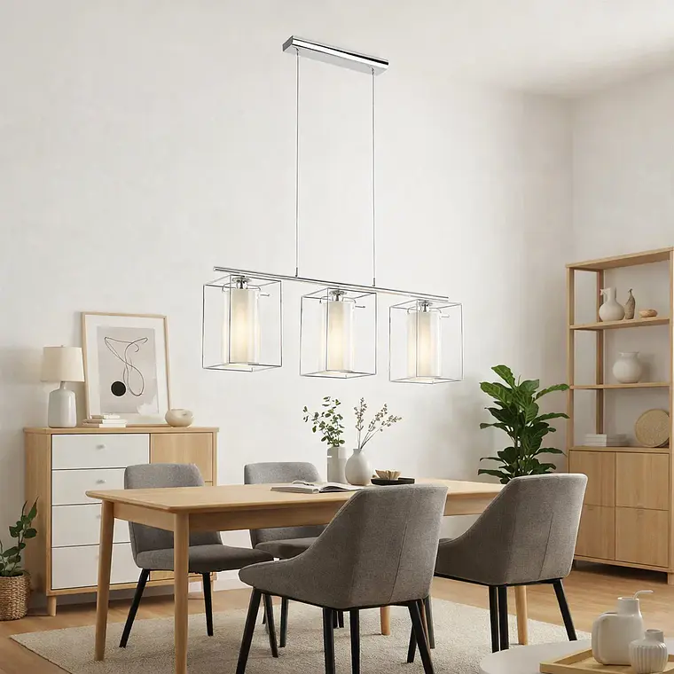 Lampara de Colgar Loncino 3 Luces 4