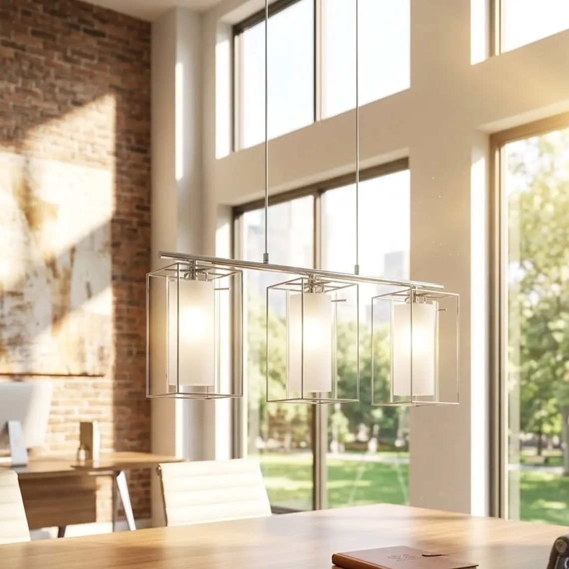 Lampara de Colgar Loncino 3 Luces 5