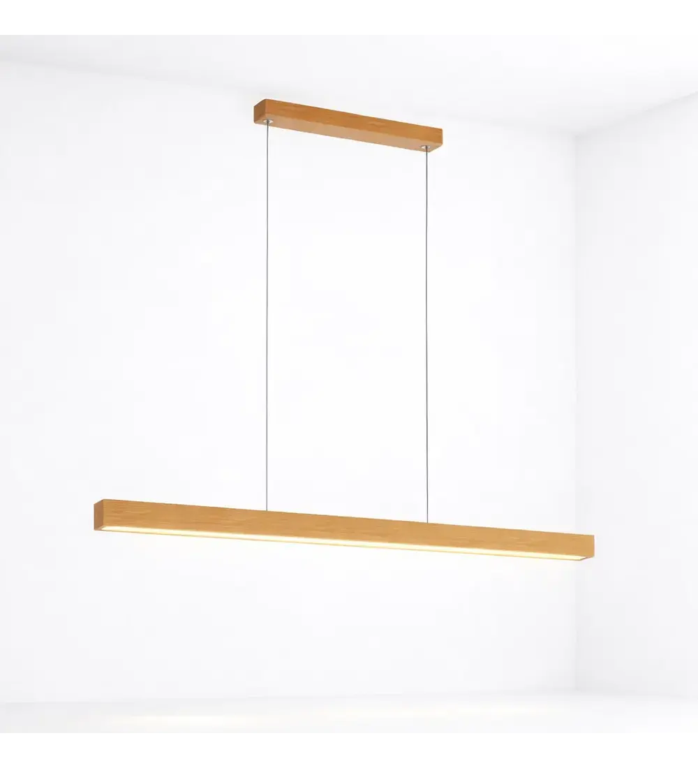 Lampara Techo Led Camacho Wood
