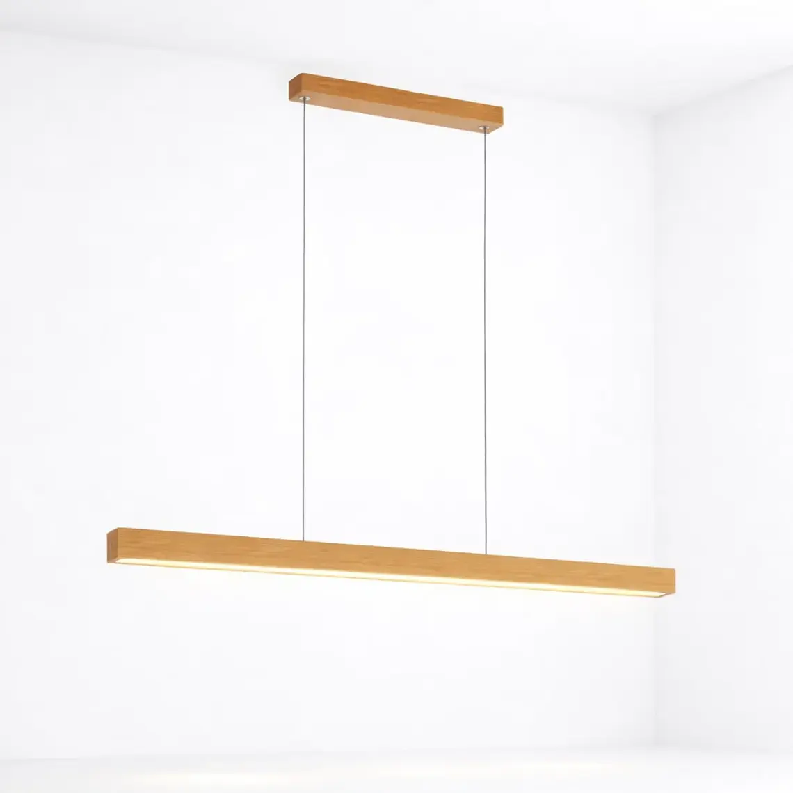 Lampara Techo Led Camacho Wood 1