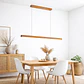 Lampara Techo Led Camacho Wood - Miniatura 2