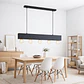 Lampara Colgante Couture Negro 5 Luces - Miniatura 3