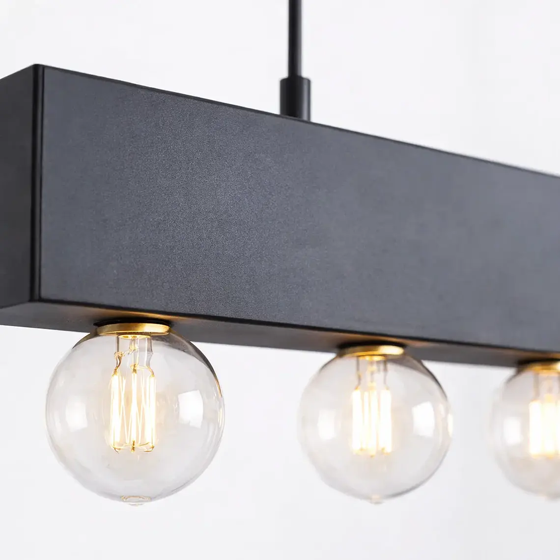 Lampara Colgante Couture Negro 5 Luces 4