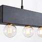 Lampara Colgante Couture Negro 5 Luces - Miniatura 4