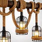 Lampara Colgante Cuerdas 3 Luces L05 - Miniatura 4