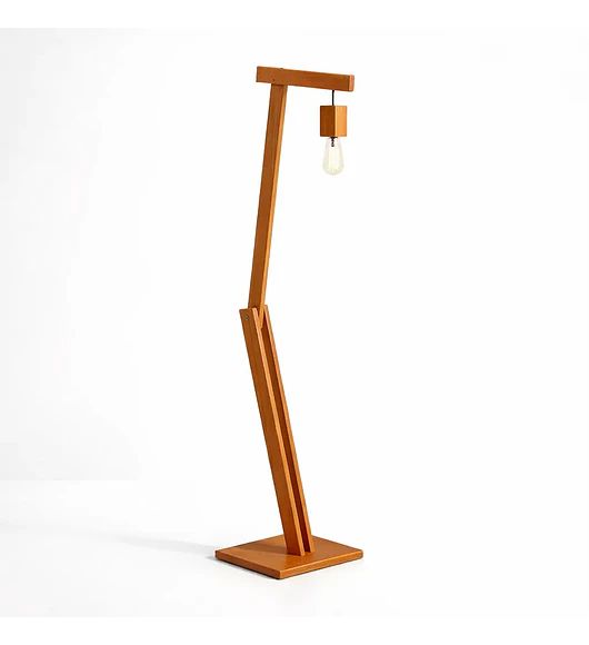 Lampara de Pie Madera Pelicano