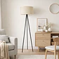 Lampara Tripode Beige 101 - Miniatura 3