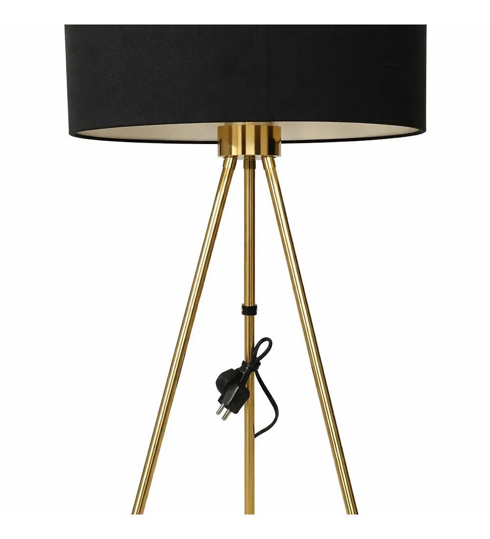 Lámpara de Pie Black & Gold