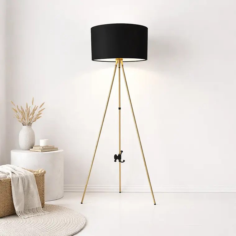 Lámpara de Pie Black & Gold 2